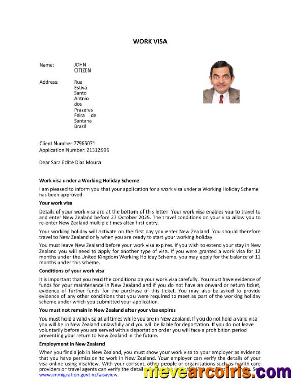 New Zealand e-visa